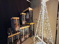 Santa's tree boom kerstverlichting / buitenverlichting (58x) - afbeelding 2 van  14