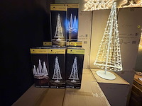 Santa's tree boom kerstverlichting / buitenverlichting (58x) - afbeelding 7 van  14