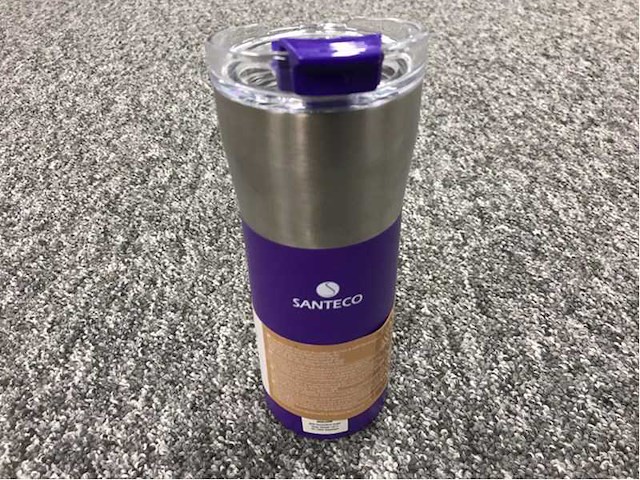 Santeco - kariba purple - thermosbeker (18x) - afbeelding 1 van  5