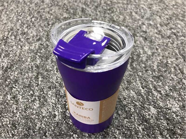 Santeco - kariba purple - thermosbeker (18x) - afbeelding 1 van  5