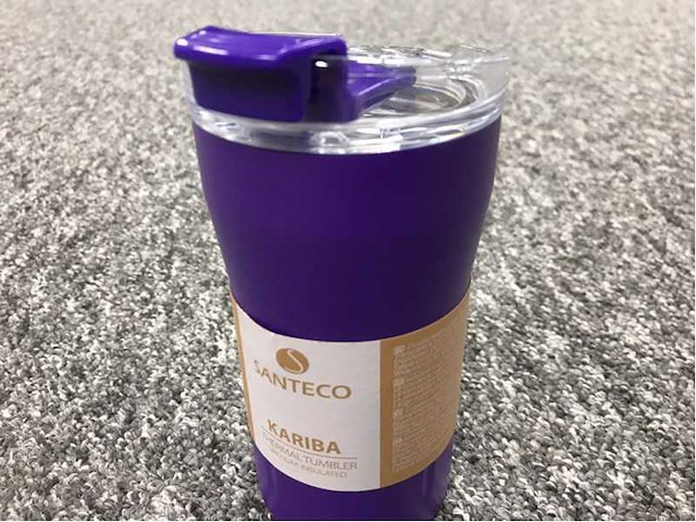 Santeco - kariba purple - thermosbeker (18x) - afbeelding 3 van  3