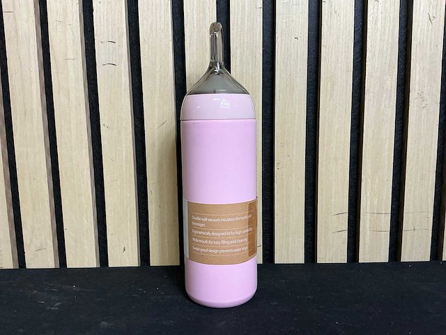 Santeco - pink - thermosbeker (18x) - afbeelding 2 van  5