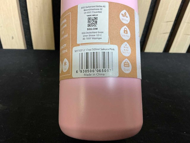 Santeco - pink - thermosbeker (18x) - afbeelding 4 van  5