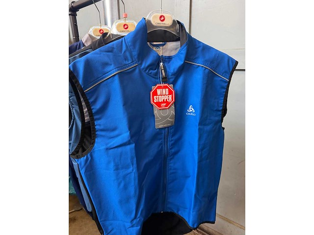 Santini, shimano, odlo, fast, vermarc - bodywarmer, windvest (6x) - afbeelding 4 van  5