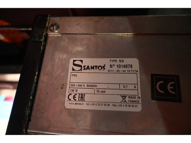 Santos - 53 - ijsblokjes crushmachine - afbeelding 4 van  4