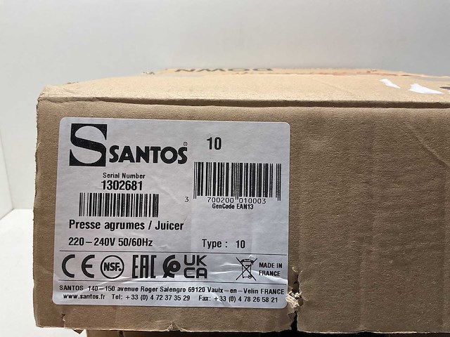 Santos - n.10-super - citruspers - afbeelding 2 van  3