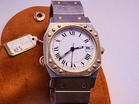 Santos model octagon tank horloge - afbeelding 2 van  8