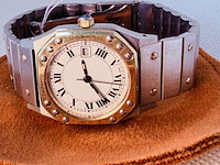Santos model octagon tank horloge - afbeelding 3 van  8