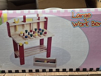 Santoys houten kinderwerkbank aantal 1 stuks. - afbeelding 3 van  3