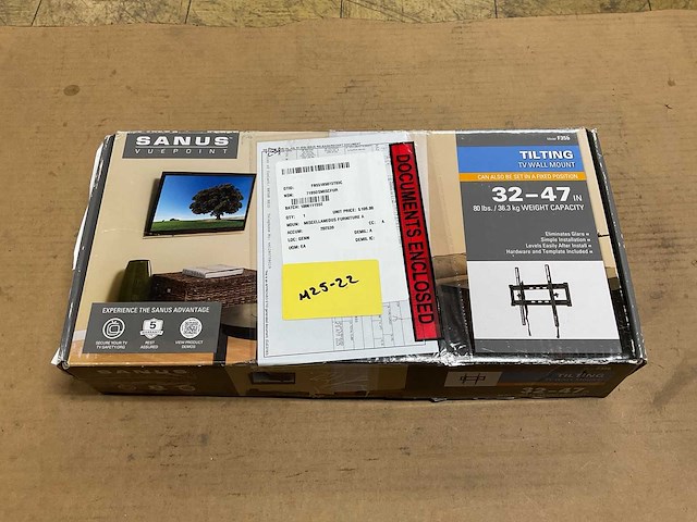 Sanus vuepoint f35b tv wall mount - afbeelding 2 van  3