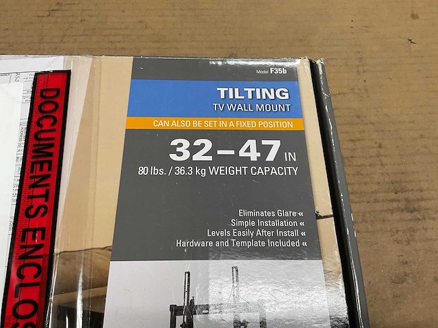 Sanus vuepoint f35b tv wall mount - afbeelding 3 van  3