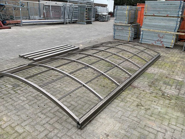 Sanwa aluminium overkapping 5.40x3.0m - afbeelding 2 van  6
