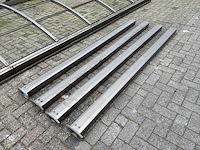Sanwa aluminium overkapping 5.40x3.0m - afbeelding 6 van  9