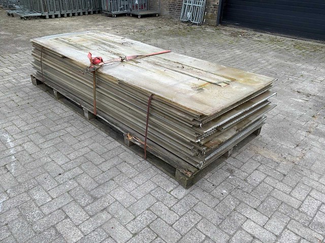 Sanwa aluminium overkapping 5.40x3.0m - afbeelding 5 van  6