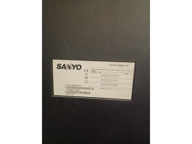 Sanyo 48 inch tv met afstand bediening aantal 1 stuks. - afbeelding 11 van  11