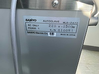 Sanyo mls-2420 laboratorium-autoclave - afbeelding 6 van  6