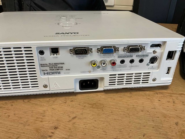 Sanyo, nec wxga beamer (3x) - afbeelding 4 van  9