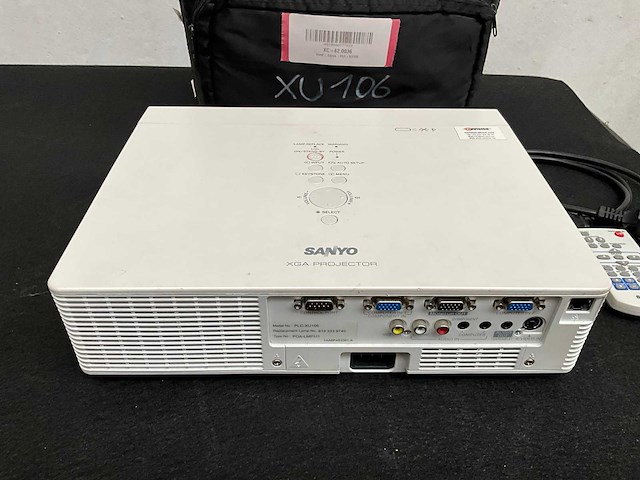 Sanyo plc-xu106 xga projector - afbeelding 3 van  5