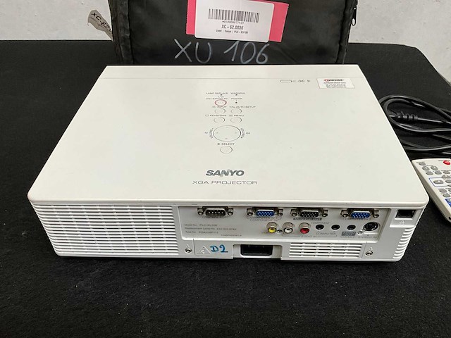 Sanyo plc-xu106 xga projector - afbeelding 3 van  4