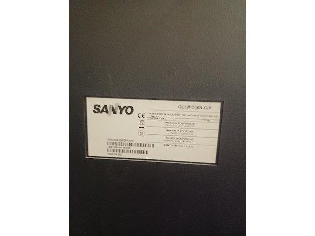Sanyo tv ce52c86n 48 inch - afbeelding 8 van  9