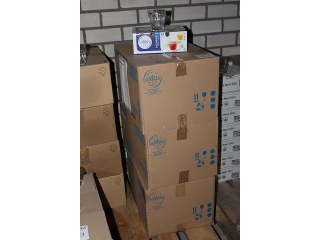 Sapglazen duralex in 3 dozen. 216 stuks. - afbeelding 2 van  2
