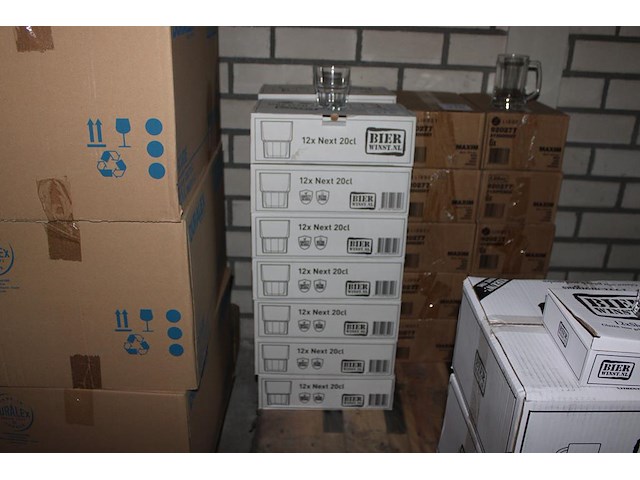 Sapglazen in 14 dozen. 168 stuks. - afbeelding 1 van  3