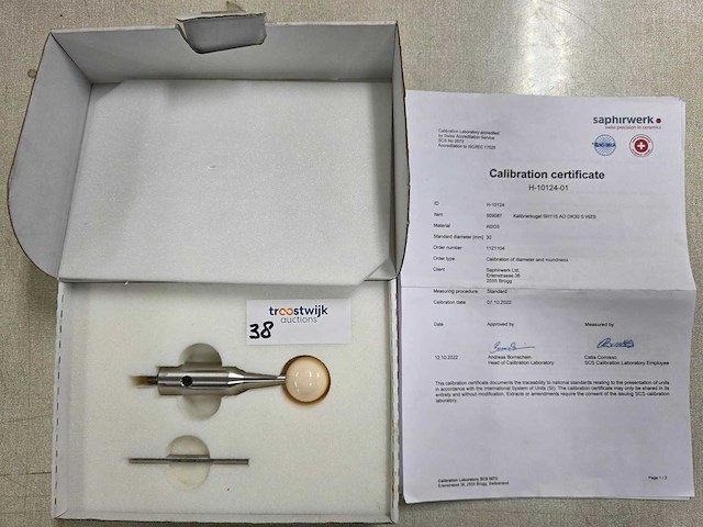 Saphirwerk - sh115 a0 dk30 s wzs - measureing parts & accessories - afbeelding 2 van  3