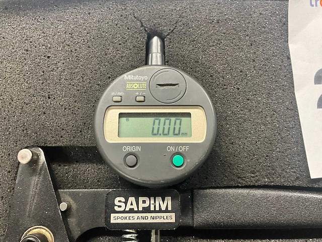 Sapim/ mitutoyo spaakspanningmeter - afbeelding 2 van  4