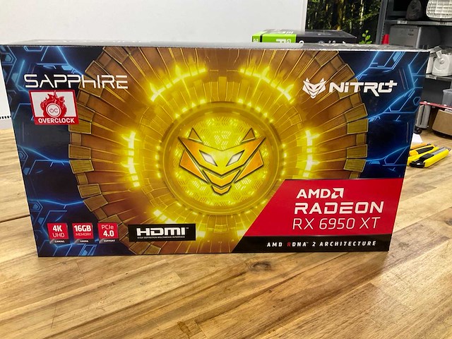 Sapphire nitro+ amd radeon rx 6950 xt videokaart - afbeelding 1 van  6