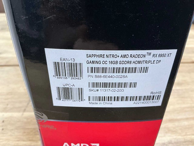 Sapphire nitro+ amd radeon rx 6950 xt videokaart - afbeelding 2 van  3