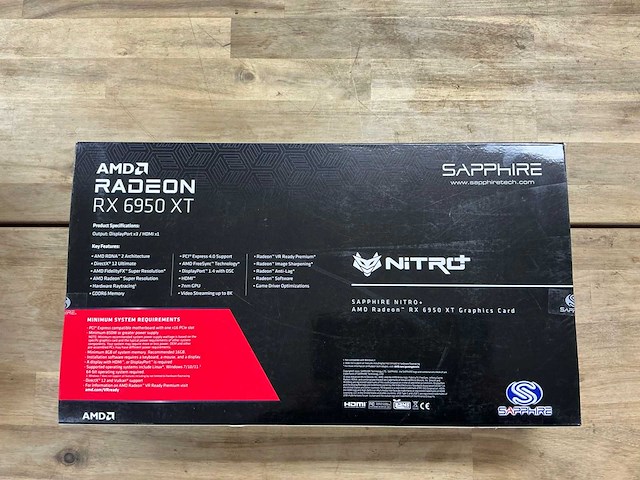 Sapphire nitro+ amd radeon rx 6950 xt videokaart - afbeelding 3 van  3