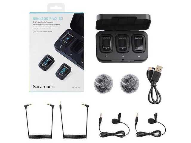 Saramonic blink 500 pro b2 draadloos microfoonsysteem - afbeelding 6 van  7