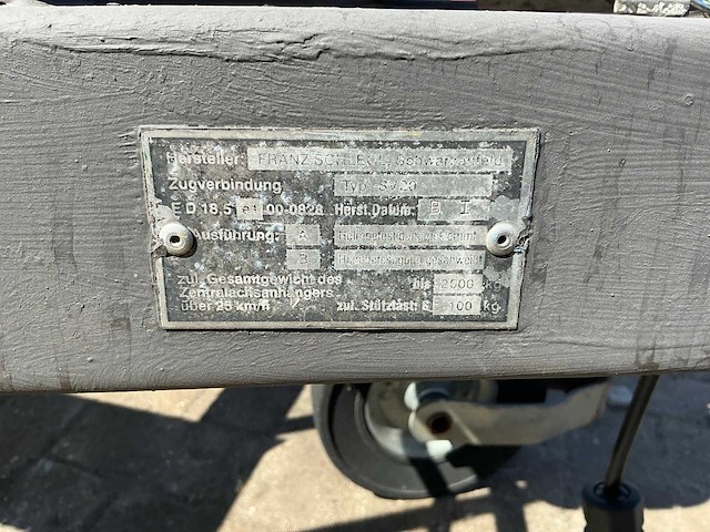 Saris iu/0a motor aanhangwagen - afbeelding 5 van  14