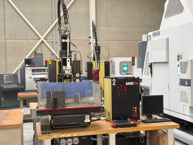 Sarix sa - 2005 - sx-200-hpm - draadvonk- en erodeermachine - afbeelding 5 van  12