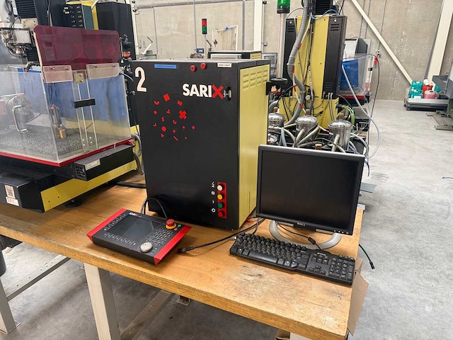 Sarix sa - 2005 - sx-200-hpm - draadvonk- en erodeermachine - afbeelding 10 van  12