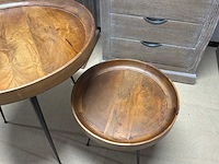 Sarnoo bijzettafel set van 2 - afbeelding 7 van  12