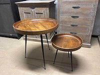 Sarnoo bijzettafel set van 2 - afbeelding 9 van  12