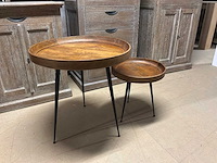 Sarnoo bijzettafel set van 2 - afbeelding 6 van  12