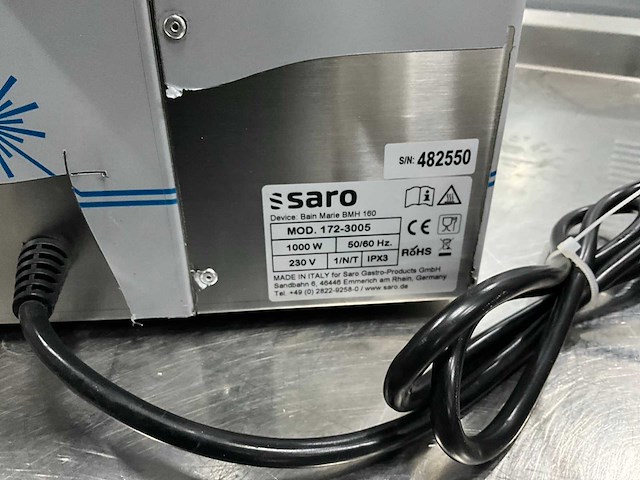 Saro - bhm 160 - au-bain-marie - afbeelding 4 van  4
