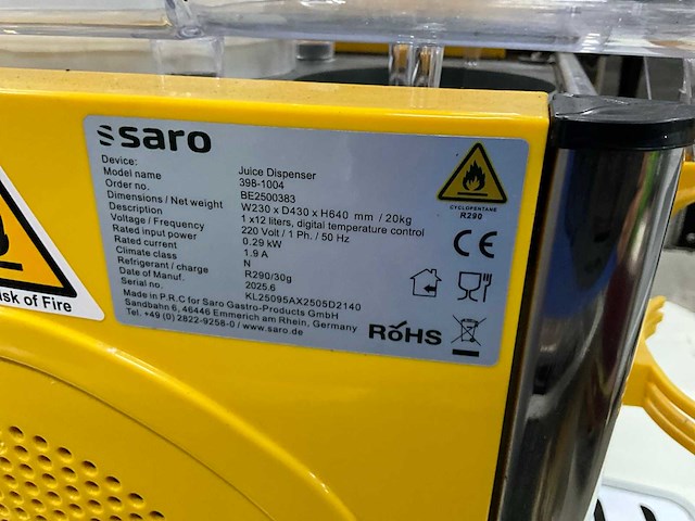 Saro - corolla - koude dranken dispenser - afbeelding 7 van  7
