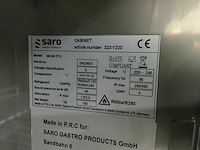 Saro - gn 60 dtv - rvs koel/vries kast - afbeelding 7 van  8