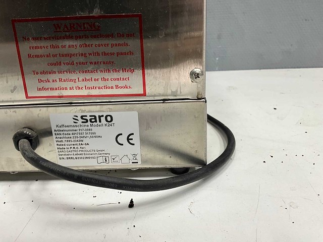 Saro - k24t - koffieautomaat - afbeelding 5 van  6