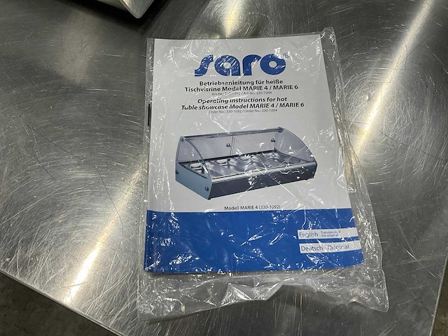 Saro - marie 4 - warmhoudvitrine - afbeelding 7 van  9
