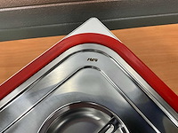 Saro 1/1 gn bakken met siliconen deksels (2x) - afbeelding 6 van  6