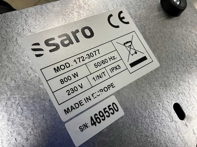 Saro 2/1 gn warmhoudplaat - afbeelding 6 van  6