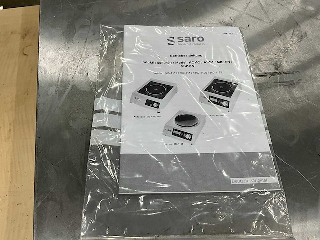 Saro akim inductie kookplaat - afbeelding 5 van  5