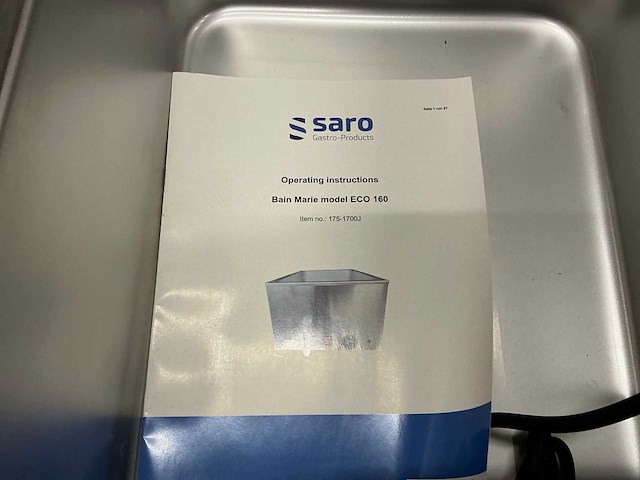 Saro bain marie overige warmhoudapparatuur - afbeelding 4 van  5
