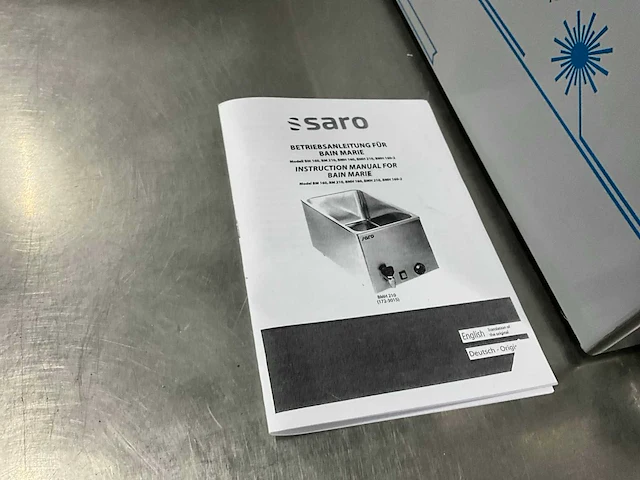 Saro bmh-160 1/1 gn au bain-marie - afbeelding 6 van  7