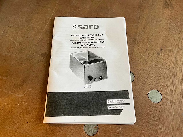Saro bmh 219 1/1 gn au-bain-marie - afbeelding 5 van  7