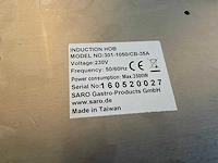 Saro cb-35a inductie kookplaat - afbeelding 7 van  7